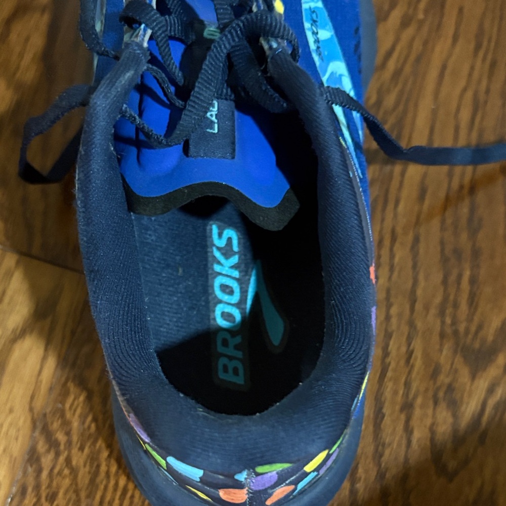 Brooks Blue Multicolor Women's Sneakers - Picture 4 of 7